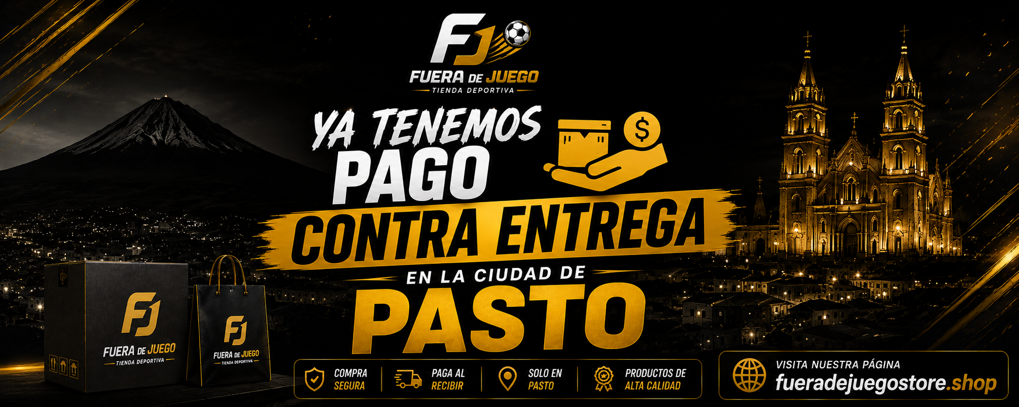 Pago contraentrega en la ciudad de Pasto